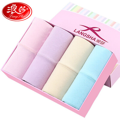Langsha womens underwear womens 4 high waist seamless cotton sexy large size briefs mixed color printing 165L
Langsha womens underwear womens 4 high waist seamless cotton sexy large size briefs mixed color printing 165L