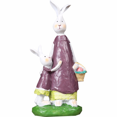 American rural cute resin rabbit crafts ornaments living room home decorations pastoral animal bunny furnishings gift
American rural cute resin rabbit crafts ornaments living room home decorations pastoral animal bunny furnishings gift