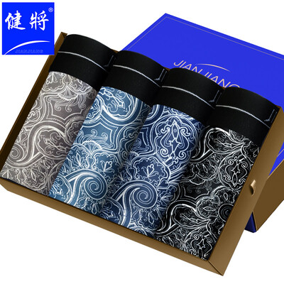 Jianmen Mens Underwear Cotton Boxer Briefs Mens Loose Large Size Mid-rise Waist Pants Mens 4 Pack 84J50 Multi-color
Jianmen Mens Underwear Cotton Boxer Briefs Mens Loose Large Size Mid-rise Waist Pants Mens 4 Pack 84J50 Multi-color
