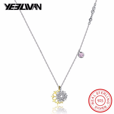 100 925 Sterling Silver Snowflake Crystal Choker Necklaces for Women Gold Color Pendants&Pink Zircon Jewelry Christmas Gift
100 925 Sterling Silver Snowflake Crystal Choker Necklaces for Women Gold Color Pendants&Pink Zircon Jewelry Christmas Gift