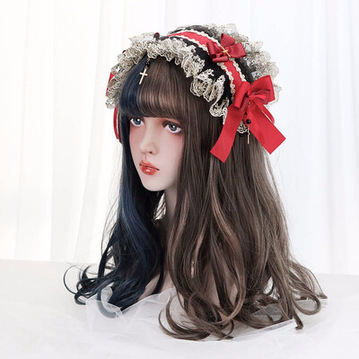 Kanekalon Synthetic Hair Lolita Cosplay Wig With Bangs Brown Blue Natural Wave 20inch Custom Party Wigs For Women Heat Resistant
Kanekalon Synthetic Hair Lolita Cosplay Wig With Bangs Brown Blue Natural Wave 20inch Custom Party Wigs For Women Heat Resistant