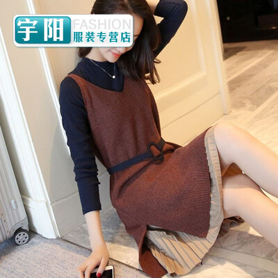 Spring womens knit early spring&autumn two-piece suit base skirt spring 2017 new
Spring womens knit early spring&autumn two-piece suit base skirt spring 2017 new