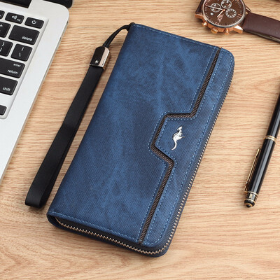 Mens zipper wallet business leisure retro multi card handbag youth personality handbag man
Mens zipper wallet business leisure retro multi card handbag youth personality handbag man