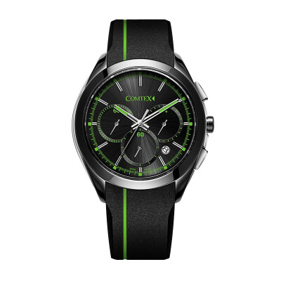 Comtex Men Watch Sports Black Silicone Rubber Strap Large Dial Face Analogue Display Japanese Movement with Calendar
Comtex Men Watch Sports Black Silicone Rubber Strap Large Dial Face Analogue Display Japanese Movement with Calendar