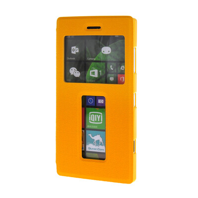 MOONCASE Side Flip Hard board Slim Leather Bracket Window Case Cover for Nokia Lumia 830 Yellow
MOONCASE Side Flip Hard board Slim Leather Bracket Window Case Cover for Nokia Lumia 830 Yellow
