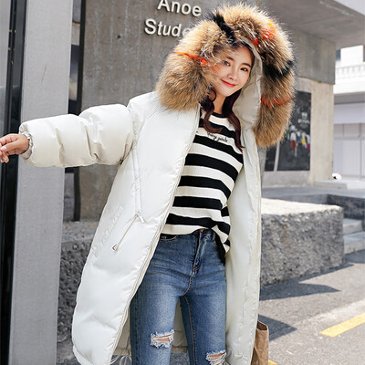 Yu Zhaolin 2018 winter new Korean fashion down jacket cotton jacket large fur collar long paragraph wild cotton clothing female YWMF188520 beige
Yu Zhaolin 2018 winter new Korean fashion down jacket cotton jacket large fur collar long paragraph wild cotton clothing female YWMF188520 beige