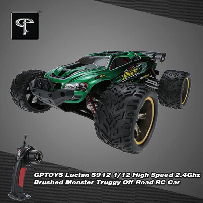 Romacci Original GPTOYS Luctan S912 112 High Speed 24Ghz Brushed Electronic Powered 2WD Monster Truggy Off Road RC Car
Romacci Original GPTOYS Luctan S912 112 High Speed 24Ghz Brushed Electronic Powered 2WD Monster Truggy Off Road RC Car