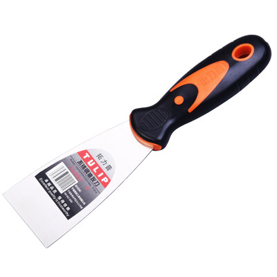 Top pull putty knife 2 inch stainless steel plastic handle batch knife scraper blade putty knife trowel manual tool TU3002