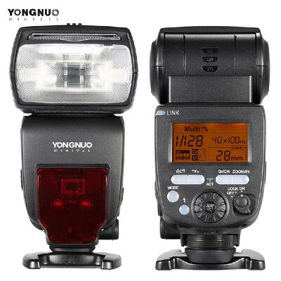 Lightig 24G Wireless Transmission Transceiver Master Slave Speedlite Flash for Nikon Canon Pentax DSLR Camera Compatible with YN5
