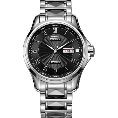 Gu Zun (GOLGEN) watch men's mechanical watch business type British wind leisure section waterproof tungsten steel strap male watch white GN.16075M.VTS
Gu Zun (GOLGEN) watch men's mechanical watch business type British wind leisure section waterproof tungsten steel strap male watch white GN.16075M.VTS