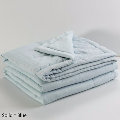 100 Polyester Thin Solid Plain Throw Blanket Quilt Plaid Bedding Set 4 Seasons Universal with 4 Size For Adult SofaBedTravel
100 Polyester Thin Solid Plain Throw Blanket Quilt Plaid Bedding Set 4 Seasons Universal with 4 Size For Adult SofaBedTravel