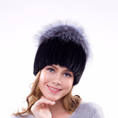 Fox fur decoration design fur cap natural mink fur hand-woven womens winter hat 2018 new hot ladies hat fashion popular 
Fox fur decoration design fur cap natural mink fur hand-woven womens winter hat 2018 new hot ladies hat fashion popular