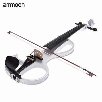 ammoon VE-207 Full Size 44 Solid Wood Silent Electric Violin Fiddle Maple Body Ebony Fingerboard Pegs Chin Rest Tailpiece with Bo
ammoon VE-207 Full Size 44 Solid Wood Silent Electric Violin Fiddle Maple Body Ebony Fingerboard Pegs Chin Rest Tailpiece with Bo