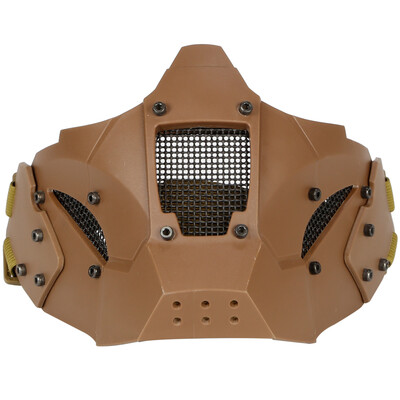 Tactical Airsoft Paintball Half Face Mask Protective CS Game Mask for Helmet connector Military Army Metal Steel Mesh Adjustable
Tactical Airsoft Paintball Half Face Mask Protective CS Game Mask for Helmet connector Military Army Metal Steel Mesh Adjustable