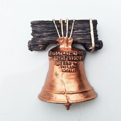 1Pcs Creative Liberty Bell in Philadelphia USA Tourist Travel Souvenir 3D Resin Decorative Fridge Magnet Craft
1Pcs Creative Liberty Bell in Philadelphia USA Tourist Travel Souvenir 3D Resin Decorative Fridge Magnet Craft