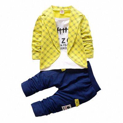 Baby Boys Cotton Clothes Plaid Suits Spring Autumn Toddler Sets Children T-shirt Pants 2PcsSets kids Tracksuits
Baby Boys Cotton Clothes Plaid Suits Spring Autumn Toddler Sets Children T-shirt Pants 2PcsSets kids Tracksuits