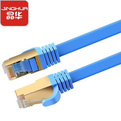 Jinghua JH 2515 six types of flat twisted pair cable CAT6 cable high speed stability does not drop router computer cable blue 1 meter
Jinghua JH 2515 six types of flat twisted pair cable CAT6 cable high speed stability does not drop router computer cable blue 1 meter