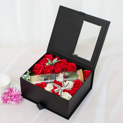 Star eternal life flower soap flower gift box secret garden colorful light eternal flower wishing gift box red
Star eternal life flower soap flower gift box secret garden colorful light eternal flower wishing gift box red