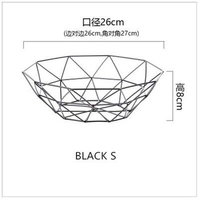 Nordic ins home storage decorative craft ornaments black gold wrought iron fruit snack basket metal storage basket fruits plate
Nordic ins home storage decorative craft ornaments black gold wrought iron fruit snack basket metal storage basket fruits plate
