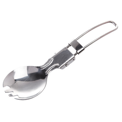 UpperX Cookout Hiking Picnic Outdoor Tableware Foldable Stainless Steel Traveling Camping Spoon Fork Dual Purpose 2pcs
UpperX Cookout Hiking Picnic Outdoor Tableware Foldable Stainless Steel Traveling Camping Spoon Fork Dual Purpose 2pcs