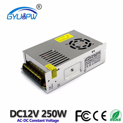 New Model 12v 21A 250W Switching Switch Power Supply Adapter Transformers 110V 220V AC DC12V SMPS For Led Strip Lamp light CCTV
New Model 12v 21A 250W Switching Switch Power Supply Adapter Transformers 110V 220V AC DC12V SMPS For Led Strip Lamp light CCTV
