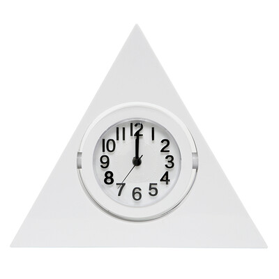 Pearl Star PEARL alarm clock creative student clock childrens bedroom bedside table alarm table fashion triangle clock living room silent clock alarm PG1100 white
Pearl Star PEARL alarm clock creative student clock childrens bedroom bedside table alarm table fashion triangle clock living room silent clock alarm PG1100 white