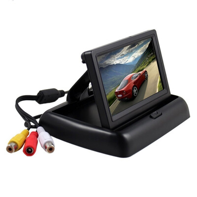 Foldable 43 Inch Anti-Glare Color LCD TFT Rear View Monitor Display Screen Auto switch system automatically switches
Foldable 43 Inch Anti-Glare Color LCD TFT Rear View Monitor Display Screen Auto switch system automatically switches