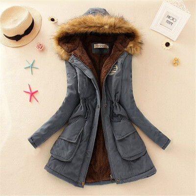 Winter Coat Women 2018 New Parka Casual Outwear Solid Hooded Thickening Cotton Coat Winter Jacket Fur Coat Women Clothes
Winter Coat Women 2018 New Parka Casual Outwear Solid Hooded Thickening Cotton Coat Winter Jacket Fur Coat Women Clothes