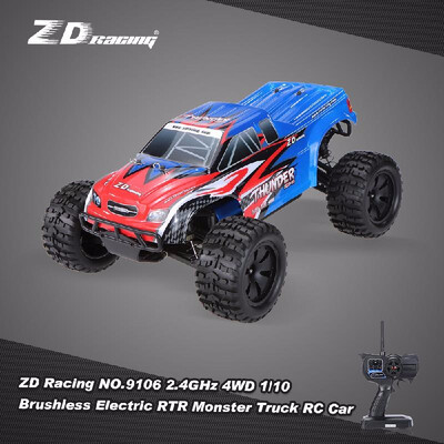 Original ZD Racing NO9106 Thunder ZMT-10 24GHz 4WD 110 Scale RTR Brushless Electric Monster Truck RC Car
Original ZD Racing NO9106 Thunder ZMT-10 24GHz 4WD 110 Scale RTR Brushless Electric Monster Truck RC Car