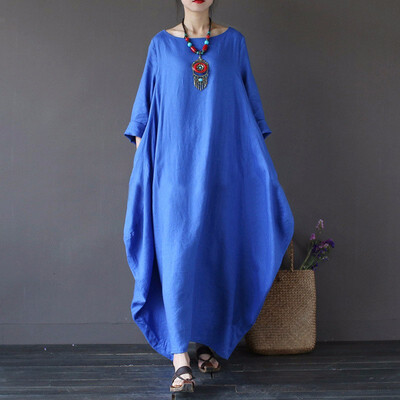 Summer Plus Size Long Maxi Dress Women Elegant 4xl 5xl Loose Large Hem Dress O-neck White Dress Long Sleeve Robe Vestidos
Summer Plus Size Long Maxi Dress Women Elegant 4xl 5xl Loose Large Hem Dress O-neck White Dress Long Sleeve Robe Vestidos