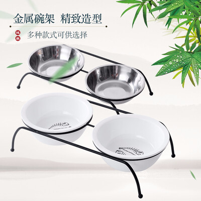 Cntomlv hot sale Double Dog Bowls Durable Stainless Steel Dog Bowl Anti Slip Removable Puppy Cat Food Water Pet Feeder
Cntomlv hot sale Double Dog Bowls Durable Stainless Steel Dog Bowl Anti Slip Removable Puppy Cat Food Water Pet Feeder