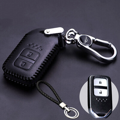 Huashi Honda crv Lingpai xrv Civic Accord Binzhi Jiede Fit Crown Road Leather Car Key Case Set Buckle Two Key Smart - All Black
Huashi Honda crv Lingpai xrv Civic Accord Binzhi Jiede Fit Crown Road Leather Car Key Case Set Buckle Two Key Smart - All Black