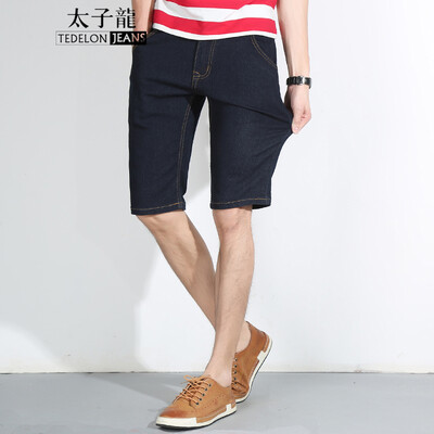 TEDELON Denim Shorts Mens Summer Custom Comfortable Thin Breathable Refreshing Joker Soft Mens Shorts TM007 T82542 Black 28
TEDELON Denim Shorts Mens Summer Custom Comfortable Thin Breathable Refreshing Joker Soft Mens Shorts TM007 T82542 Black 28