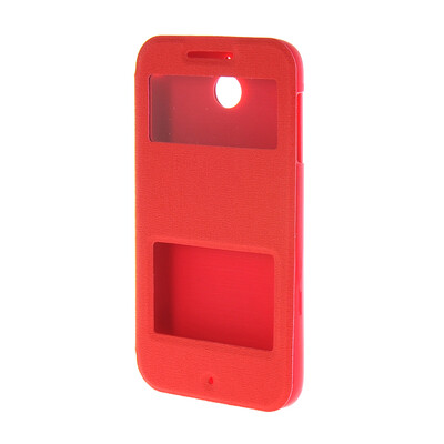 MOONCASE Сторона Флип жесткий борт тонкий кожаный кронштейн Окно чехол для HTC Desire 510 Красный
MOONCASE Сторона Флип жесткий борт тонкий кожаный кронштейн Окно чехол для HTC Desire 510 Красный