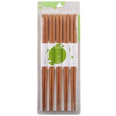 100% good quality bamboo chopsticks 10 pairs of high-quality combination of equipment YCK-060
100% good quality bamboo chopsticks 10 pairs of high-quality combination of equipment YCK-060