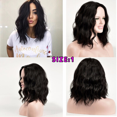 Fashion Short Bob Curly Wig Hair Full Wigs Natural Black WigsSize with Wig Cap ColorBlack
Fashion Short Bob Curly Wig Hair Full Wigs Natural Black WigsSize with Wig Cap ColorBlack