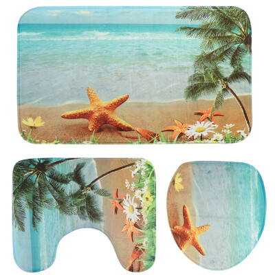 UpperX 3PCS Soft Flannel Beach Contour Pedestal Rug Lid Toilet Cover Bath Mat Carpet
UpperX 3PCS Soft Flannel Beach Contour Pedestal Rug Lid Toilet Cover Bath Mat Carpet