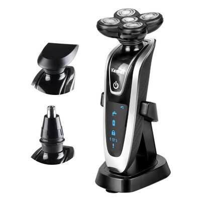 Kemei shaver new 3 in1 washable rechargeable electric shaver triple knife shaving men men face care 5D floating KM
Kemei shaver new 3 in1 washable rechargeable electric shaver triple knife shaving men men face care 5D floating KM