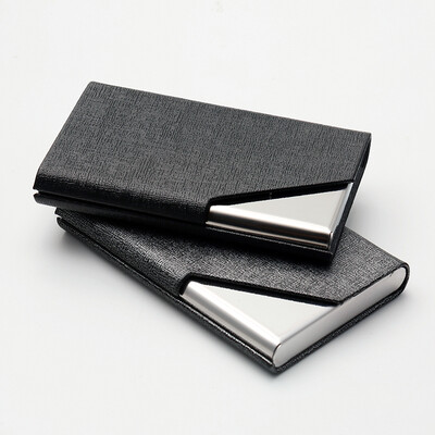 Jinlongxing Glosen business portable business card holder PU fashion portable business card box men&women card package 9309 black
Jinlongxing Glosen business portable business card holder PU fashion portable business card box men&women card package 9309 black