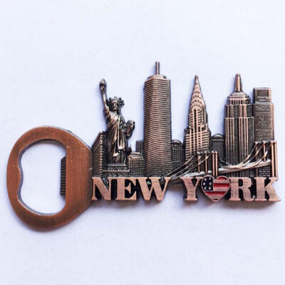 1Pcs New York United States Fridge Magnets Metal Statue of Liberty World Trade Center 3D Resin Refrigerator Sticker
1Pcs New York United States Fridge Magnets Metal Statue of Liberty World Trade Center 3D Resin Refrigerator Sticker