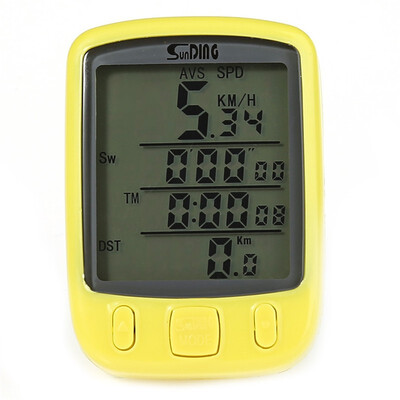 SunDing SD - 563B Leisure Bicycle Computer Water Resistant Cycling Odometer Speedometer with Green Backlight
SunDing SD - 563B Leisure Bicycle Computer Water Resistant Cycling Odometer Speedometer with Green Backlight