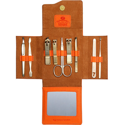【Jingdong Supermarket】 777 Nail Knife Set Nail Clamp Clamp Set 9pcs NTS-1022G Orange (Import
【Jingdong Supermarket】 777 Nail Knife Set Nail Clamp Clamp Set 9pcs NTS-1022G Orange (Import