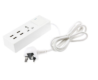 42A 4 USB HUB Universal Socekt Home Travel Wall Charger USEUUK power adapter