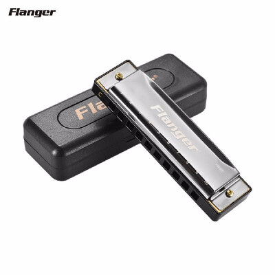 Flanger FH-01 Diatonic Blues Harmonica Standard 10 Hole 20 Tone with Case Key of C for Beginner Professionals
Flanger FH-01 Diatonic Blues Harmonica Standard 10 Hole 20 Tone with Case Key of C for Beginner Professionals