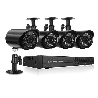 4CH 1080P Hybrid NVR AHD TVI CVI DVR 5in1 Digital Video Recorder 4x720P OutdoorIndoor Infrared Bullet Camera 4x60ft Cable
4CH 1080P Hybrid NVR AHD TVI CVI DVR 5in1 Digital Video Recorder 4x720P OutdoorIndoor Infrared Bullet Camera 4x60ft Cable