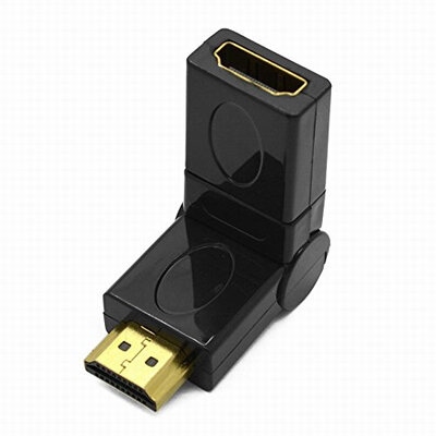 Huayuan HDMI to HDMI Converter Adapter 360 Degree Rotatory Male to Female Adaptor Plug
Huayuan HDMI to HDMI Converter Adapter 360 Degree Rotatory Male to Female Adaptor Plug