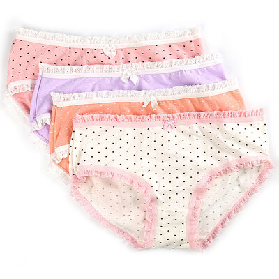 Cute Candy Color Women underwear Cotton Soft Lace Bow-knot Underwear Briefs Girl panties
Cute Candy Color Women underwear Cotton Soft Lace Bow-knot Underwear Briefs Girl panties