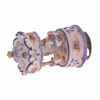 Colorful Melody Toy Laxury Windup Carousel Music Box Artware Castle in The Sky Golden R7VD
Colorful Melody Toy Laxury Windup Carousel Music Box Artware Castle in The Sky Golden R7VD