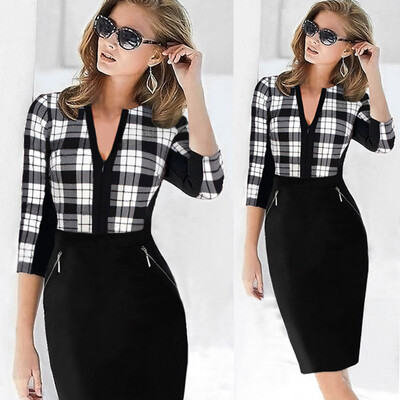 6 Colors Plus Size Women Dress 2016 Summer Style Cotton Sheath Dress V-Neck Half Sleeve Dresses For Party
6 Colors Plus Size Women Dress 2016 Summer Style Cotton Sheath Dress V-Neck Half Sleeve Dresses For Party