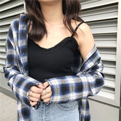 Women Korea Style Casual Spring Summer Sleeveless Knitted Shirt Vest Pullover Bodycon Cotton Short Tank Tops
Women Korea Style Casual Spring Summer Sleeveless Knitted Shirt Vest Pullover Bodycon Cotton Short Tank Tops